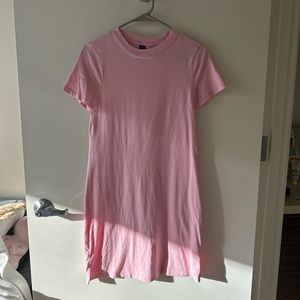 pink shirt dress midi length 💕